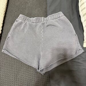 Aerie Charcoal Gray Sweat Shorts